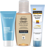 NEUTROGENA Face Care Winter Essential Kit (Cleanser, Moisturizer & Sunscreen)(3 Items in the set)