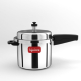 Lifelong 5 L Induction Bottom Pressure Cooker (Stainless Steel) 5 L Outer Lid Induction Bottom Pressure Cooker(Stainless Steel)
