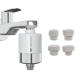 WaterScience CLEO Hard Water Softener for Tap and Shower | Shower Filter for Bathroom | Hard Water Filter for Tap – CLEO-SFU-423