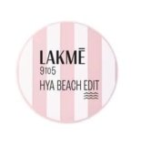 Lakme 9to5 Hya Matte, Beach Edit Cushion Foundation, N340-Neutral Almond, Matte Finish, Buildable Coverage, SPF 40, 12 gm