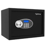 Lifelong Locker for Home & Office | 34L Digital Safe Locker Tijori with 5mm Sturdy Metal Door, Electronic Keypad, Anti-Theft Alarm & Emergency Keys | Safe for Jewellery, Cash, Documents & Valuables