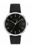 Calvin Klein Modern Mesh Qtz Basic Black Round Dial Men’s Watch|Black Leather Material|Multi Color Band – 25200050