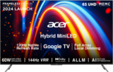Acer 163.9 cm (65 inch) Ultra HD (4K) Mini LED Smart Google TV(AR65UDMGR2885AT)