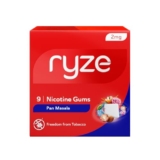 Ryze Nicotine Gum 2Mg | Pan Masala – Pack Of 3 (27 Gums| Soft Chew, Easy On Throat, Sugar Free | Aids In Quitting Smoking & Chewing | Smoking Cessation |