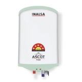 Inalsa Ascot Series 10 -L 5 Star Rates Storage Water Heater (Geyser) With Advanced 3 Level Safety|Smart Energy Management|8 Bar Pressure|3 Yr Warranty On Elements & 2 Yr On Product