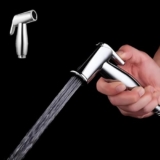 Exootica Abs Material Health Faucet Gun | Premium Jet Spray With Chrome Finish, Wall Mount Installation, Easy Grip Design – 1Pc Gun Only – Parrot