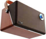 Boat Stone Majestic With Dual Full Range Drivers, Built In Subwoofer, 6 Hrs Playback 90 W Bluetooth Party Speaker(Vintage Brown, Stereo Channel)