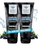 Bombay Shaving Company Charcoal Facewash For Men | 150G X 2 | Excess Oil Control Face Wash
