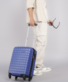 METRONAUT Grid Cabin Suitcase 4 Wheels – 20 Inch