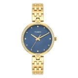 TIMEX Blue Round Dial Analog Women’s Watch – TWEL22601