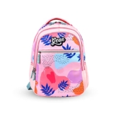 Gear Floral Blossom 30L Medium Water Resitant School Bag/Casual Standard 5 Compartment Backpack/Kids Bag/Daypack/College Bag For Girls/Women (Pink)