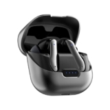 amazon basics TWS in-Ear Earbuds (AB-T01B) with Fast Charging up to 80 Hours of Playtime | Dual 10mm Driver | IPX4 Water-Resistance | Bluetooth 5.3 | Charging Case with Mic | Touch Control (Grey)