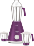 Prestige (Wet Jar-1600 ml, Dry Jar-1100 ml, Chutney Jar-450 ml) 550 W Mixer Grinder(Nakshatra V2 | 3 Jars | Purple)