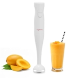 Lifelong 300W Electric Hand Blender for Kitchen | Dual Speed Control | Detachable Stainless Steel Blades | Silent Operation | Easy Click Fit Locking | Multipurpose Blender for Smoothies & Juices