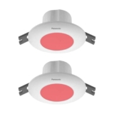 Panasonic 3 Watt Deep Junction Downlighter, Round Led Junction Downlight (Red – Pdlm1603Rr2-2)