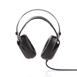 Amigo Nedis Wired Over-Ear Gaming Headset | Forced Feedback | 3.5 Mm & Usb Connector | Led Light | Extra Bass (Black)