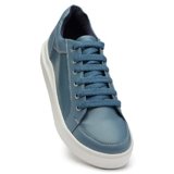 SOLETHREADS Lucid | Lightweight Soft Comfortable with Extra Cushion Lace-Up Casual Sneaker for Women | 6UK | Blue