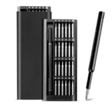 Vannar Sena 24 In 1 Mini Precision Screwdriver Set with S2 Steel Bits for Mobile Phone, Tablet, PC & Household Repair Tool Kit – Black (ABS Plastic- Screwdriver Handle)