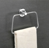 Citrine Steel Towel Ring, Napkin Ring, Towel Holder, Towel Hanger for Bathroom, Kitchen” Silver Towel Holder(Stainless Steel)