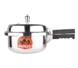 Marlex Regular Premium 3.5 Liter Pressure Cooker With Outer Lid|Aluminium Pressure Cooker (Jr. 3.5 Pan With Lid)