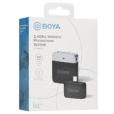 Boya BY-M1LV-U Type-C 2.4Ghz Wireless Microphone (1Transmitter+1Receiver)