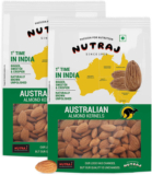 Nutraj Australian Almond 1 Kg (500g X 2), Australian Badam 1 Kg, Dry Fruits Almonds(2 x 0.5 kg)