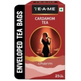 TE-A-ME Elaichi Teabags, Flavoured Chai, Black Tea, 50 gram | 25 Tea bags | Christmas Gift | New Year Gift