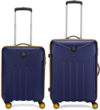 ARISTOCRAT Falcon Pro Set of 2 (Small 55cm Medium 65cm) Suitcase Suitcase Cabin & Check-in Set 8 Wheels – 26 Inch
