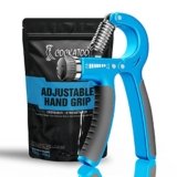 Cockatoo (10 KG – 40 Kg) Adjustable Hand Grip| Hand Gripper For Men & Women|Hand Grip Strengthener Rubber, Acrylonitrile Butadiene Styrene,Blue