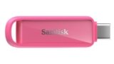 SanDisk Phone Drive with USB-C, 256GB, Upto 150 MB/s, Seastar Pink, 2Y Warranty, Automatic Backup Using SMZ, Works with iPhone 15 & iPhone 16 Series