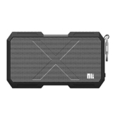 Nillkin X-Man Wireless Bluetooth Speaker 10h 5200 mAh Battery Works as Powerbank Too Music Play Attend Calls IPx4 Waterproof Portable Hanging Hook Aux Outdoor Party Black Color