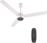 HAVELLS FAB ULED|LED Speed Indicator|Remote Controlled|Upto 65% Energy Saving with 3 Year Warranty BLDC Motor with Remote 1200 mm Ceiling Fan(5 Star | Blush Ivory | Pack of 1)