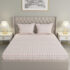 Dollar Printed Double Comforter for  AC Room(Polyester, Brown)