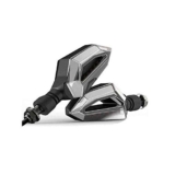 Guance DRL LED Turn Signal Dual Color DRL Bike Indicator for Universal Motorcycle, Bike for Suzuki Burgman 125 (Pack of 4 Pcs)