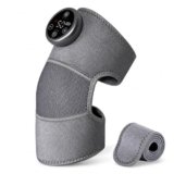 ARG HEALTH CARE Knee Massager for Joint Pain Relief with Heat, Warm Compress, Vibration Massage, Multiple Modes & Touch Panel Controller, Electric Knee Support for Men & Women