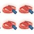 Guance DRL LED Turn Signal Dual Color DRL Bike Indicator for Universal Motorcycle, Bike for Suzuki Burgman 125 (Pack of 4 Pcs)