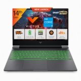 HP Victus 15 Smartchoice, Intel Core i5-14500HX, 6GB RTX 3050, 12GB DDR5(Upgradeable) 512GB SSD, FHD, 144Hz, 300nits,15.6”/39.6cm, Win11,Office24, Mica Silver, 2.3kg, fa2627/2624TX, RGB Gaming Laptop