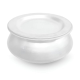 Snkm Aluminium Handi For Cooking Biryani And Pulao With Lid 15 No. | Aluminium Heavy Duty Kitchen Cooking Pot Multipurpose Kitchen Vessel Utensils (Medium, 25 Liters, Silver, Pack Of 1)