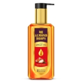 Bajaj Almond Drops Non Sticky Hair Oil With Almond And Argan Oil For 3 Way Damage Protection 200Ml
