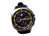 Samsung Galaxy Watch8 Classic (46mm Bluetooth, Black) with 3nm Processor | Dual GPS | Sapphire Glass & Stainless Steel | 5ATM & IP68 | BP, ECG, IHRN & Vascular Load Monitoring | Anti-oxidant Index