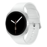 Samsung Galaxy Watch8 (40mm, Bluetooth, Silver) with 3nm Processor | Dual GPS | Sapphire Glass & Armor Aluminum | 5ATM & IP68 | BP, ECG, IHRN & Vascular Load Monitoring | Anti-oxidant Index