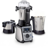 Hamilton Beach Professional 1400 W Mixer Grinder(58770-In | 3 Jars | Silver, Black)