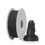 Bambu Lab Matte PLA 3D Printer Filament, Smooth Matte Finish, PLA 3D Printing Filament, No Warping & Tangling, AMS-Compatible 3D Print Material with Reusable Spool, 1.75mm 1kg Charcoal