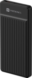 Portronics 10000 Mah 22.5 W Ultra Slim Pocket Size Power Bank(Black, Lithium Polymer, Fast Charging For Mobile)