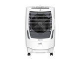 Havells Celia 55L Air Cooler For Home | Ice Chamber | Collapsible Louvers | 4 Leaf Metal Blade | Powerful Air Delivery | Everlast Pump | 3 Side High Density Honeycomb Pads | Heavy Duty (White/Grey)