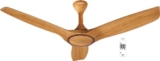 Havells 1200Mm Stealth Wood I Es Ceiling Fan|High Air Delivery,Energy Saving,100% Pure Copper Motor|Auto Modes,Premium Special Finish Iot Fan,Timer Setting|(4 Stars,Pack Of 1,Pinewood Cola Chrome)