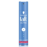 Schwarzkopf Taft Ultra Hairspray For Strengthened Hair Hold 4, Lasts 24 Hours, Protects From Wind And Humidity, No Stickiness, Easy To Brush Out, For Salon Like Finish – 250Ml