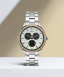 Timex Multifunction Silver Dial Analog Watch  – For Men