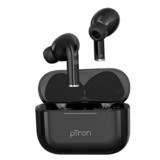 Ptron Newly Launched Bassbuds Neo In-Ear Tws Earbuds, Hd Mic & Trutalk Enc Calls, Game/Music Modes, 35Hrs Playtime, Bluetooth 5.3 Headphones, Type-C Fast Charging & Ipx5 Water Resistant (Black)