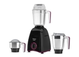 Havells Klassic 3 Jar 800 Watt Mixer Grinder With 3 Wider Mouth Stainless Steel Jar With Polycarbonate Lids,Twist & Lock Mechanism, 2 Yr Product & 5 Yr Motor Manufacturer Warranty